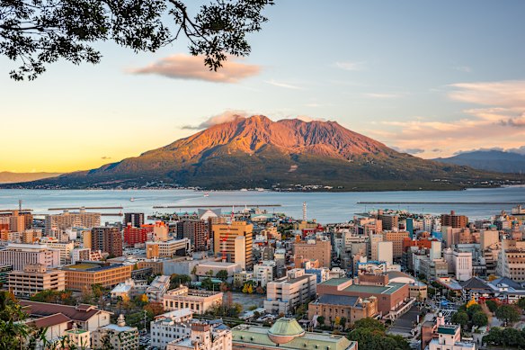 Kagoshima’s Sakurajima is Japan’s most active volcano.