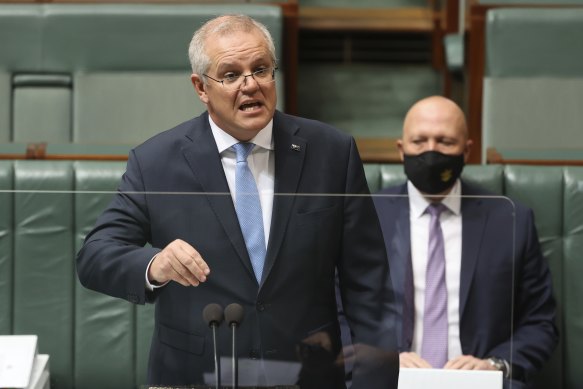 Prime Minister Scott Morrison.