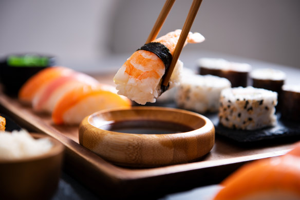 Sushi … unforgettable.