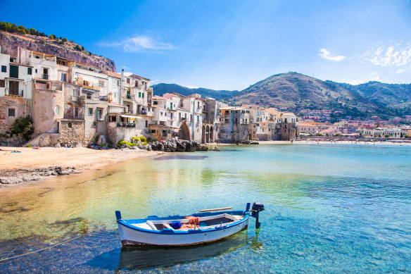 Sicily delivers plenty of poster-perfect vistas like this in Cefalu.