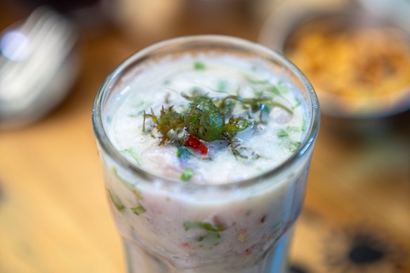 Tiger’s milk … mostly fish juice.