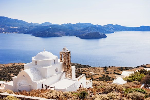 Plaka on the island of Milos.