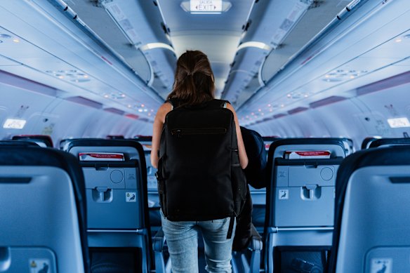 Always carry your bag across both shoulders, not one.
