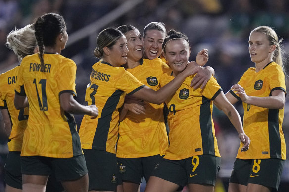 The Matildas ran out 2-0 winners over Mexico.