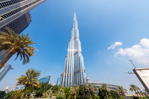 Burj Khalifa, the world’s tallest building.