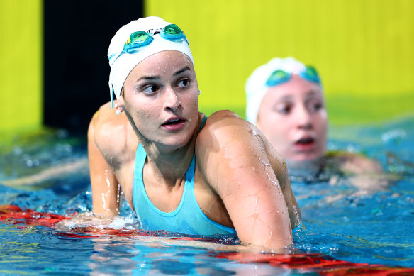 Kaylee McKeown prefers to let her swimming do the talking.