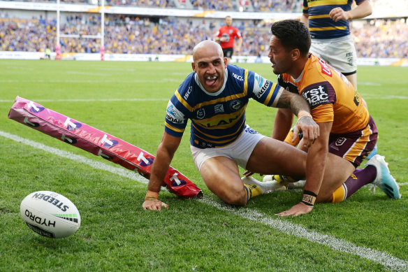 Competition fancies Parramatta and Blake Ferguson will get the chance to inflict more pain on Brisbane when they clash on May 28.