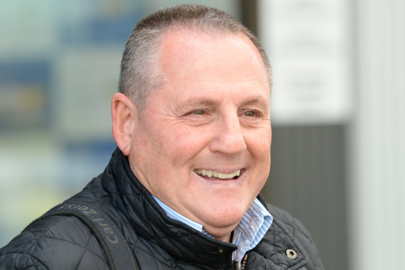 Trainer Grahame Begg.