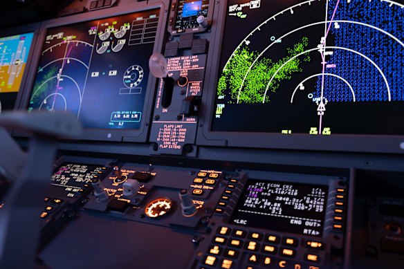 Altitude is measured in feet, unless your flying over China or several Central Asia countries, which use metres.