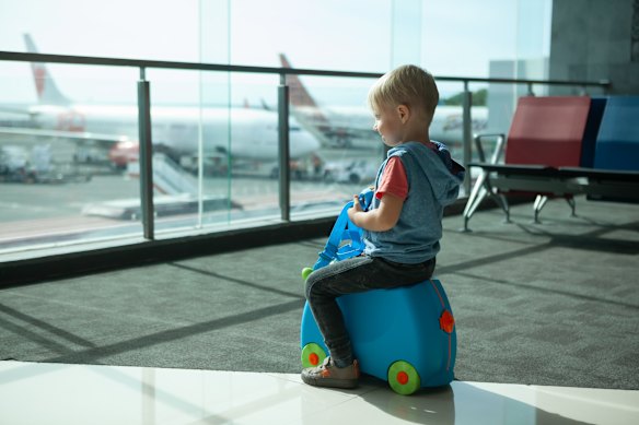 Ride-on luggage allow kids to be more self-sufficient and mobile, according to parents and product manufacturers.