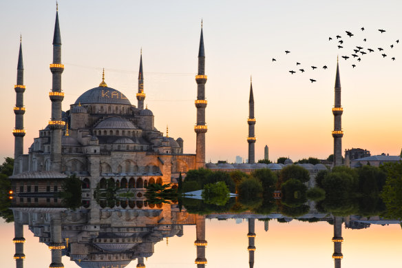 The incredible Blue Mosque, Istanbul.