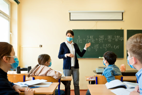 Students will not be sanctioned if they don’t wear masks.