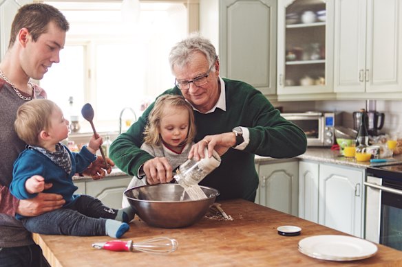 Trying to look after both your children and your ageing parents can be a difficult task.