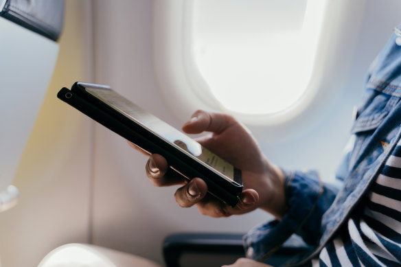 Don't turn off airplane mode during a flight. Here's why.