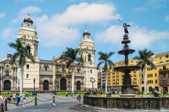 Peru’s capital Lima is a stand-out food destination.