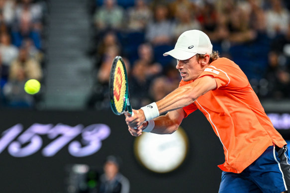 Australian star Alex de Minaur stays at the Ovolo in South Yarra. 