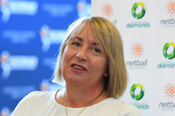 Lisa Alexander coached the Diamonds in 102 Tests over nine years.