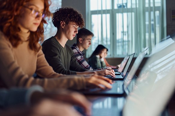 The detection system could be used on all sorts of writing, but would perhaps be most useful in schools. Teachers are increasingly being asked to judge whether work has been written by students or AI.