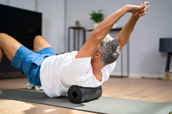 Foam-rolling is a small thing that can make a big difference.