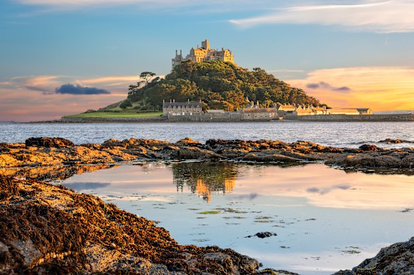 St Michael’s Mount in Cornwall.