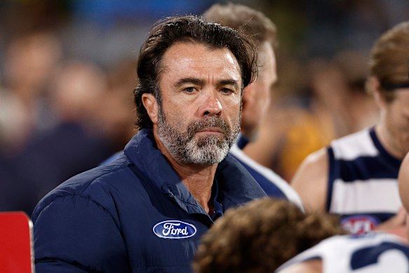 Cats coach Chris Scott.