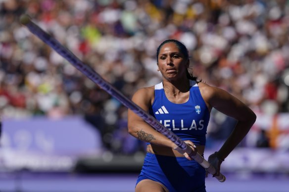Eleni-Klaoudia Polak has tested positive for banned substances, the IOC says. 