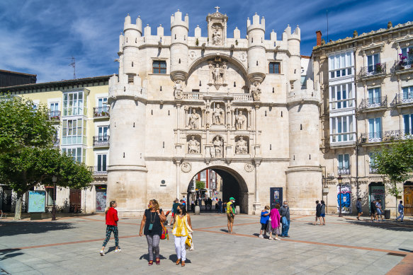 Arco de Santa Maria in Burgos.