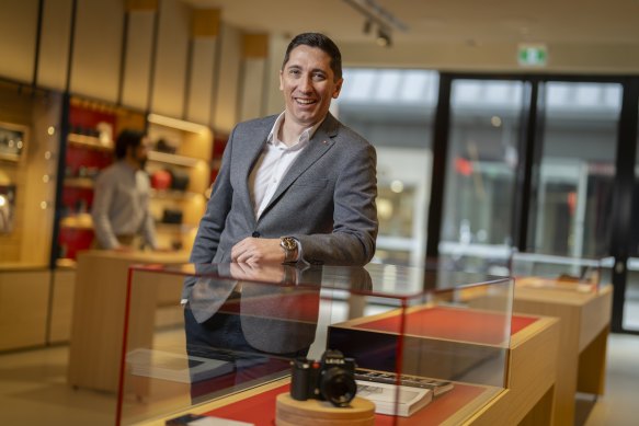 Ryan Williams is the managing director of Leica, which has opened a flagship store in Melbourne offering film photography workshops. 