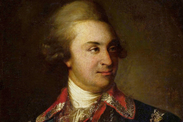 Portrait of Prince Grigory Alexandrovich Potyomki.