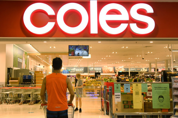 Coles will be powered 100 per cent by renewables in 2025. 