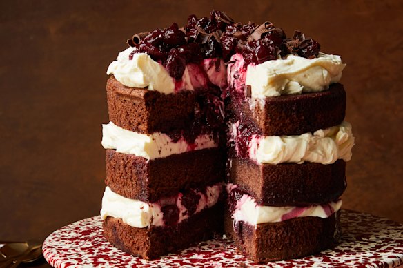 Emelia Jackson’s perfect black forest cake.