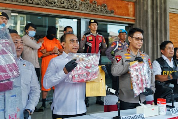 Police allege the intercepted cocaine has  a possible street value of $1.1 million. 