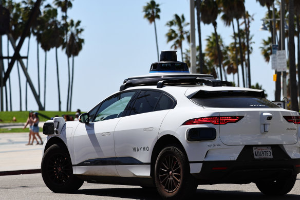 Waymo launched self-driving vehicles in Los Angeles in March 2024.