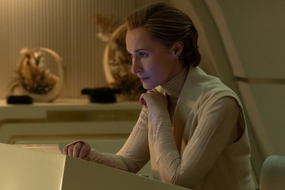 Mon Mothma (played by Australian actor Genevieve O’Reilly) returns in season two of Andor.