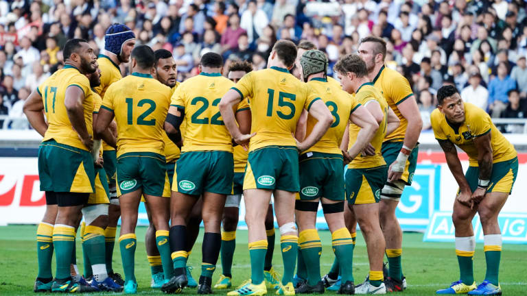 Listing badly: It's been an agonising year for the Wallabies – and even worse for their fans.