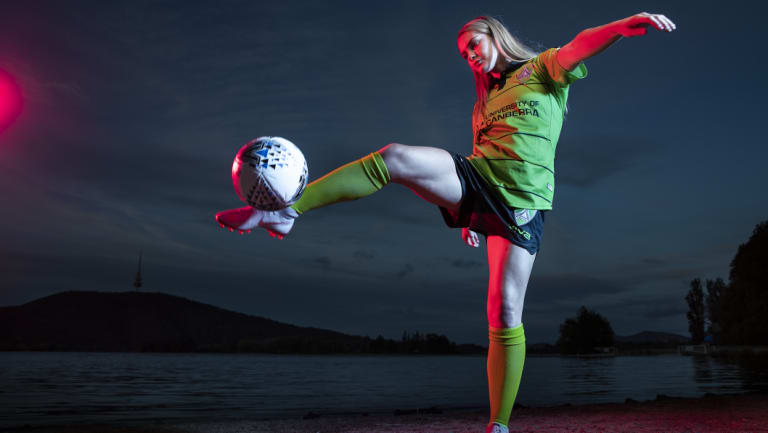 Ellie Carpenter is the only regular starter from last season who coach Heather Garriock retained. 