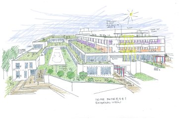 An artist's impression of Lindfield Learning Village