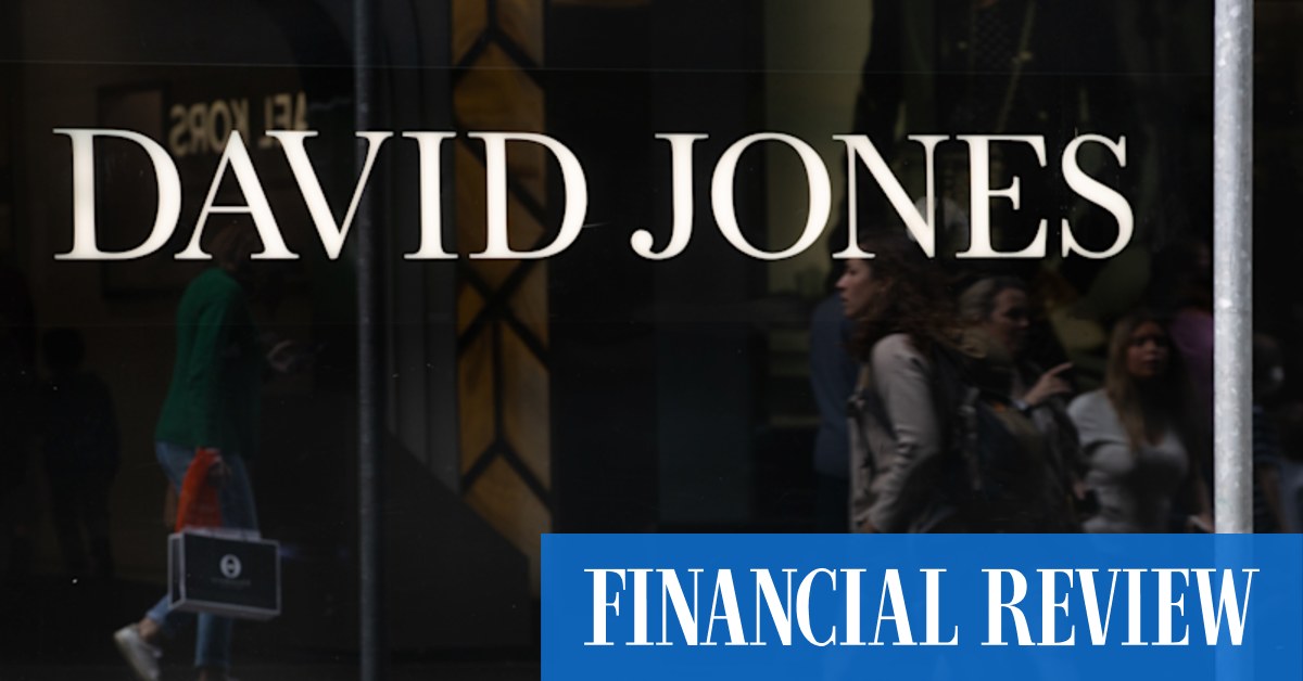 David Jones in breach of Westfield leases as Scentre plays hard ball - Vimarsana News