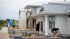 Paving the way: New home-building is picking up again .
