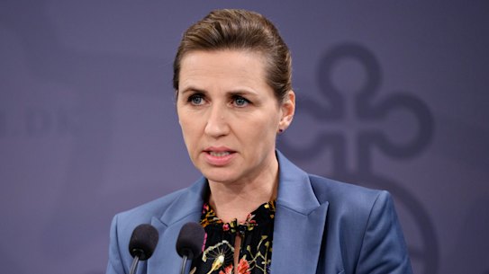 Denmark’s Prime Minister Mette Frederiksen said the restrictions would come into force on Sunday.