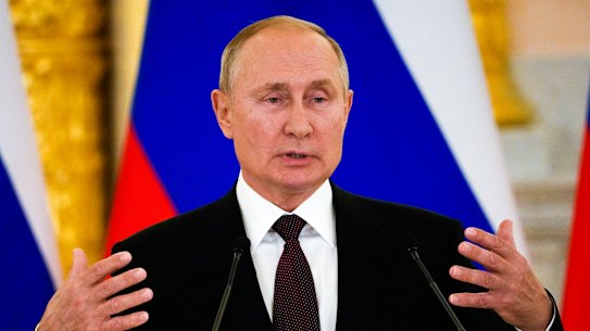 Vladimir Putin has tightened his stranglehold on gas, driving up futures contracts for January by 40 per cent in barely a week.
