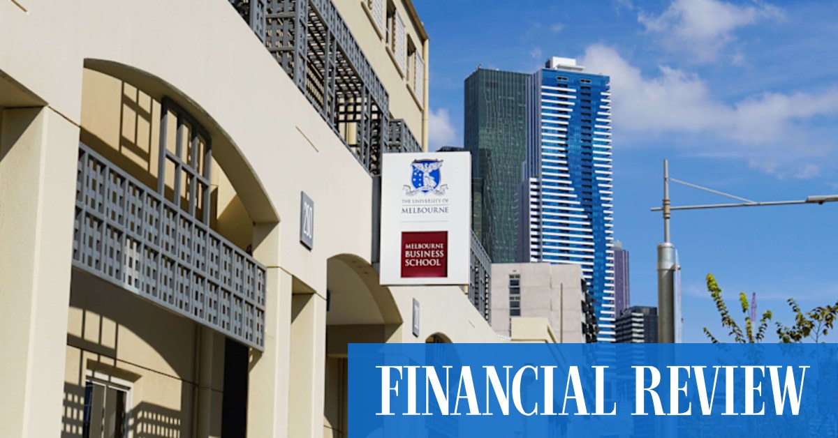 AFR BOSS Best Business Schools: Melbourne Business School above pack for reputation - Vimarsana News