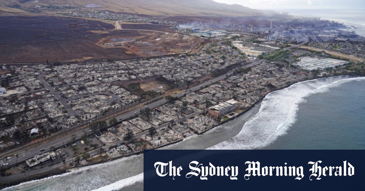 no sirens as flames bore down on Lahaina population Concerns