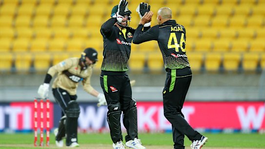 Matthew Wade and Aston Agar.