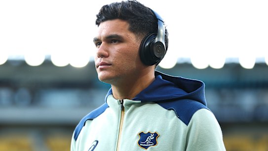 Noah Lolesio is leaving Australian rugby. 