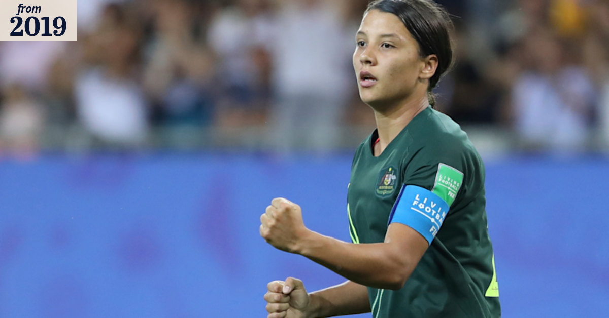 World class Sam Kerr talked the talk and walked the walk