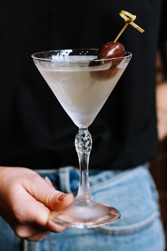 Several cocktails feature local spirits.