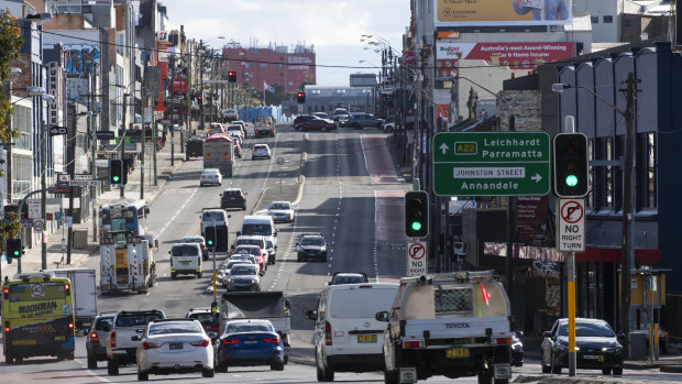 Failed promises keep Sydney’s ‘worst road’ in slow lane