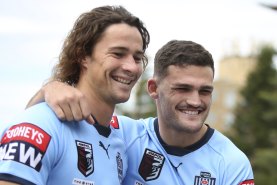 Nicho Hynes and Nathan Cleary.