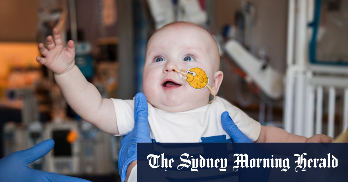 Baby KJ was born with a rare, deadly disease. Doctors designed a fix – just for him